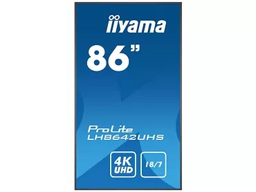 Monitor wielkoformatowy iiyama ProLite LH8642UHS-B1 85,6'' 4K Android