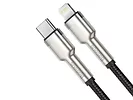 Kabel USB-C do Lightning Baseus Cafule, PD, 20W, 1m (czarny)