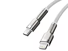 Kabel USB-C do Lightning Baseus Cafule, PD, 20W, 1m (biały)