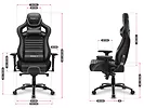 Fotel Gamingowy HUZARO FORCE 8.2 Black