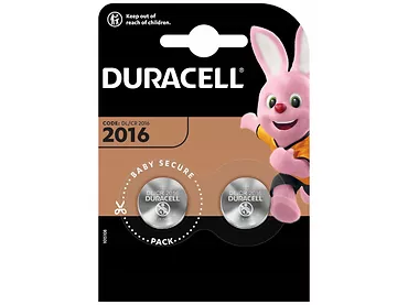 Bateria litowa Duracell CR2016 /2szt.