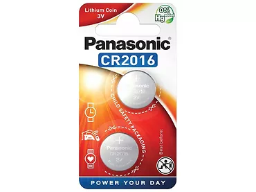 Bateria litowa Panasonic CR2016 /2szt.