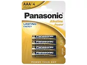 Bateria Panasonic Alkaline Power AAA LR03 4 szt.
