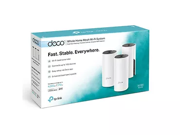 Domowy system Wi-Fi Mesh AC1200 TP-Link DECO M4 3-Pack