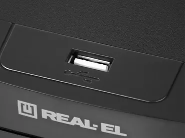 Głośniki 2.1 REAL-EL M-390 Czarne Bluetooth