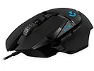 Logitech Mysz przewodowa Hero G502 czarna 910-005469