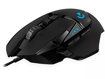 Logitech Mysz przewodowa Hero G502 czarna 910-005469