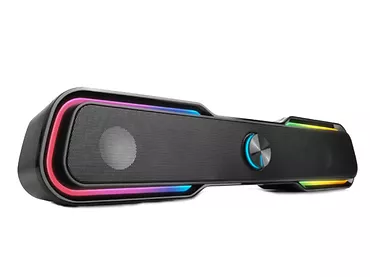 Głośnik 2.0 REAL-EL S-180 Czarne RGB