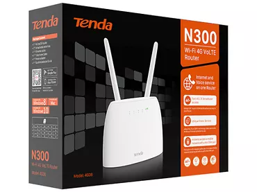 Tenda Router 4G06 N300 Wi-Fi 4G SIM
