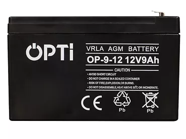 VOLT AKUMULATOR AGM OPTI 12V9Ah DO UPS UNIWERSALNY