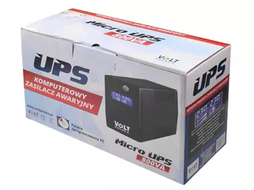 Zasilacz awaryjny UPS Volt Polska Micro 800 9Ah