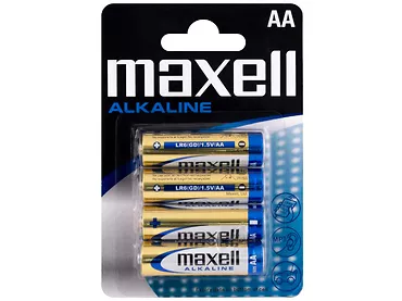 Bateria alkaliczna Maxell ALKALINE 1,5V R6 / AA 4 szt.