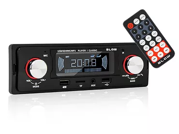 Radio samochodowe BLOW AVH CLASSIC MP3 USB SD BT Pilot