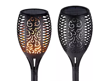 Lampa ogrodowa pochodnia 96LED 1500mAh Li solarna