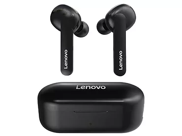 Słuchawki dokanałowe bezprzewodowe Lenovo True Wireless Bluetooth 5.0 HT28 TWS Czarne