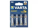 Baterie alkaiczne VARTA Energy AA LR6 4 sztuki