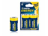 BATERIA VARTA LR20 D ENERGY 2x