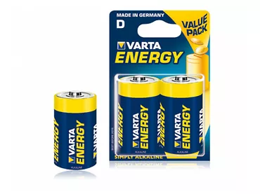 BATERIA VARTA LR20 D ENERGY 2x