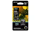 Karta PLATINET 64 GB Micro SDXC Class 10 + Adapter