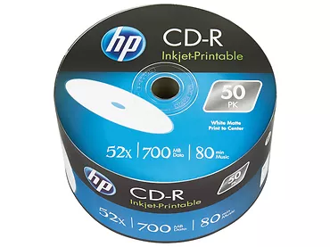Płyta HP CD-R80 700MB SZP.50 69301 do nadruku