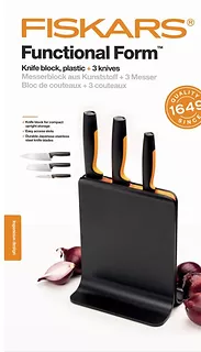 Fiskars Zestaw 5 noży w bloku Functional Form  1057554