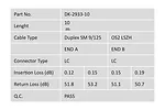 Digitus Patchcord FO Singlemode 09/125 OS2 LC-LC duplex 10m Żółty