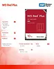 Western Digital Dysk HDD Red Plus 10TB 3,5'' CMR 256MB/7200RPM Class