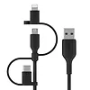 Belkin Kabel/Adapter Universal Cable Lightning/Micro/USB-C