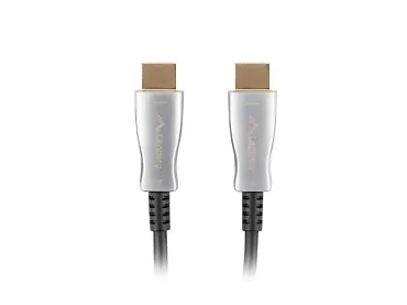 LANBERG Kabel HDMI M/M v2.0 100 czarny CA-HDMI-20FB-1000-BK