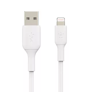 Belkin Kabel PVC USB-A to Lightning 3m White