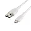 Belkin Kabel PVC USB-A to Lightning 3m White