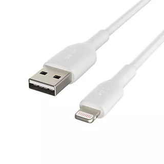 Belkin Kabel PVC USB-A to Lightning 3m White