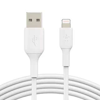 Belkin Kabel PVC USB-A to Lightning 3m White