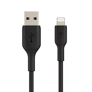 Belkin Kabel PVC USB-C to Lightning 1m Black