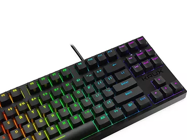 Klawiatura gamingowa Krux Atax PRO RGB TKL Outemu Brown