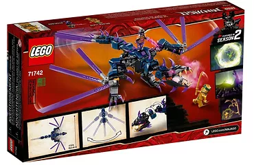 Lego Klocki Ninjago 71742 Smok Overlorda