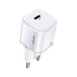 Ładowarka sieciowa 20W 1xUSB-C T36 PD3.0 Fast Charging Only Head Biała