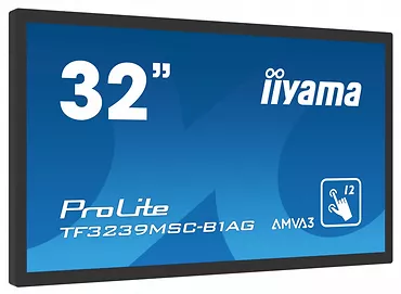 IIYAMA Monitor 32 caleTF3239MSC-B1AG,AMVA,HDMIx2,DP,RJ45,IP54,24/7,POJ.12p