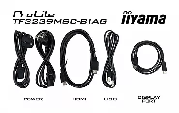 IIYAMA Monitor 32 caleTF3239MSC-B1AG,AMVA,HDMIx2,DP,RJ45,IP54,24/7,POJ.12p