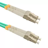 Qoltec Patchcord światłowodowy LC/UPC-LC/UPC | MM | 50/125 | OM3 | 15m