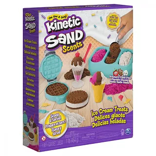 Piasek plastyczny Kinetic Sand Lodowe specjały