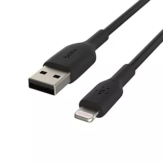 Belkin PVC USB-A to Lig htning 1m Black