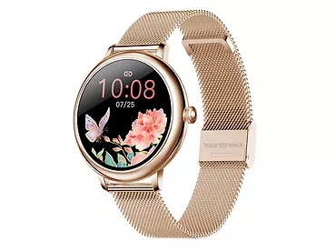 Smartwatch Garett Women Emma Złoty stalowy