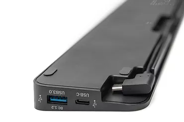 Digitus Stacja dokująca 14" USB Typ C 14 portów Funkcja Triple Monitor 4K 30Hz PD 3.0 (do 100W) Czarna