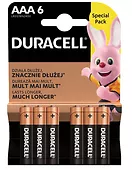 Duracell Bateria AAA/LR3 blister 6 sztuk