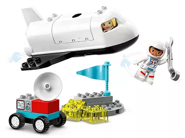 LEGO DUPLO 10944 Lot promem kosmicznym