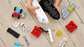 LEGO DUPLO 10944 Lot promem kosmicznym