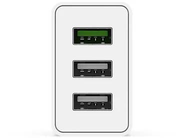 Ładowarka sieciowa KRUX 3xUSB QC 3.0; 30 W