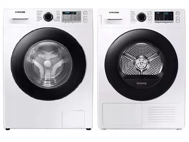 Zestaw Pralka Samsung WW 80TA026AH + Suszarka Samsung DV 80TA020AE
