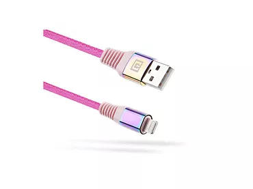Kabel MFI USB A - Lightning  Rainbow